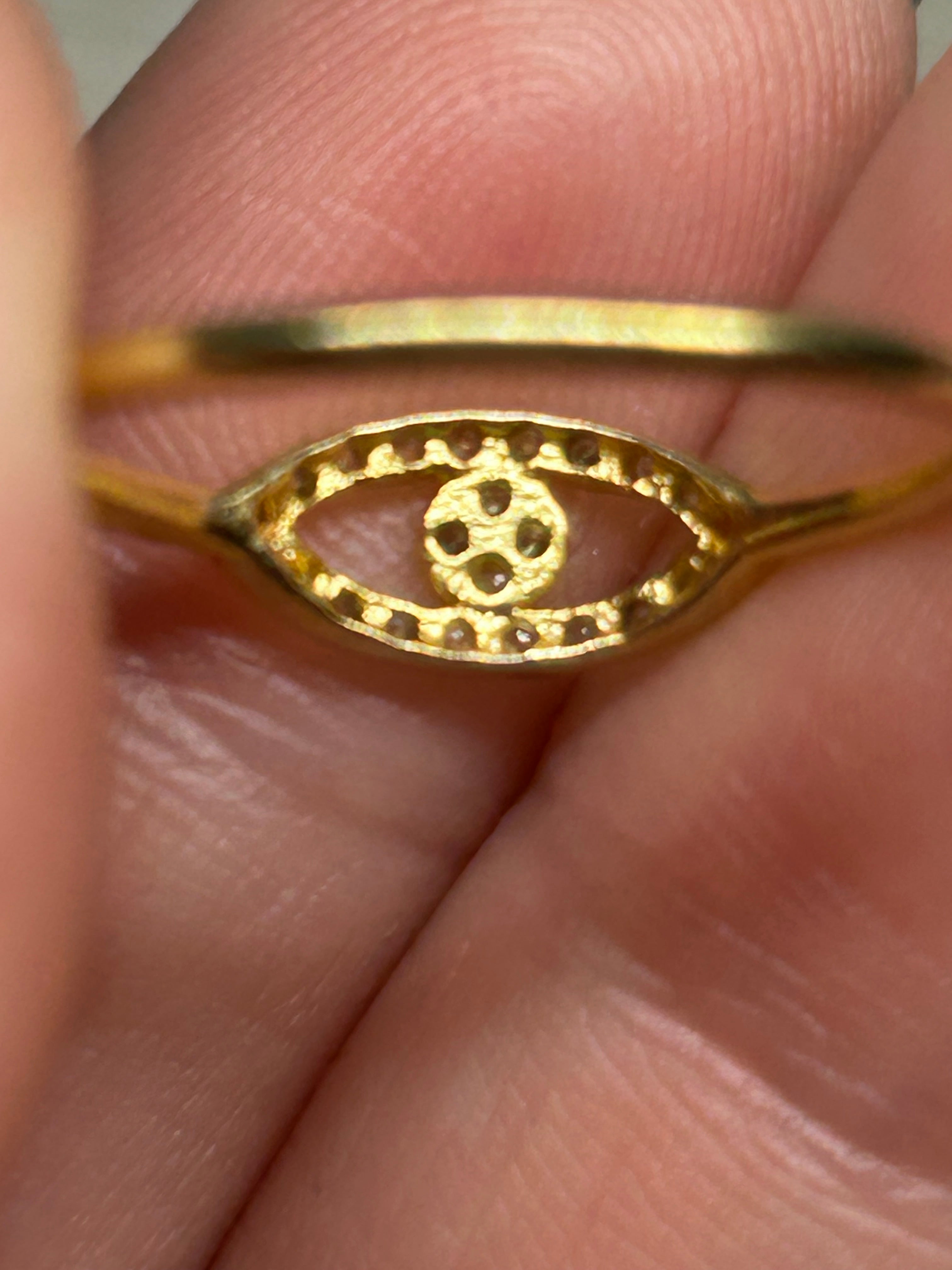 Evil Eye Ring 925