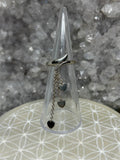 Vintage Triple Heart Charm Ring 925