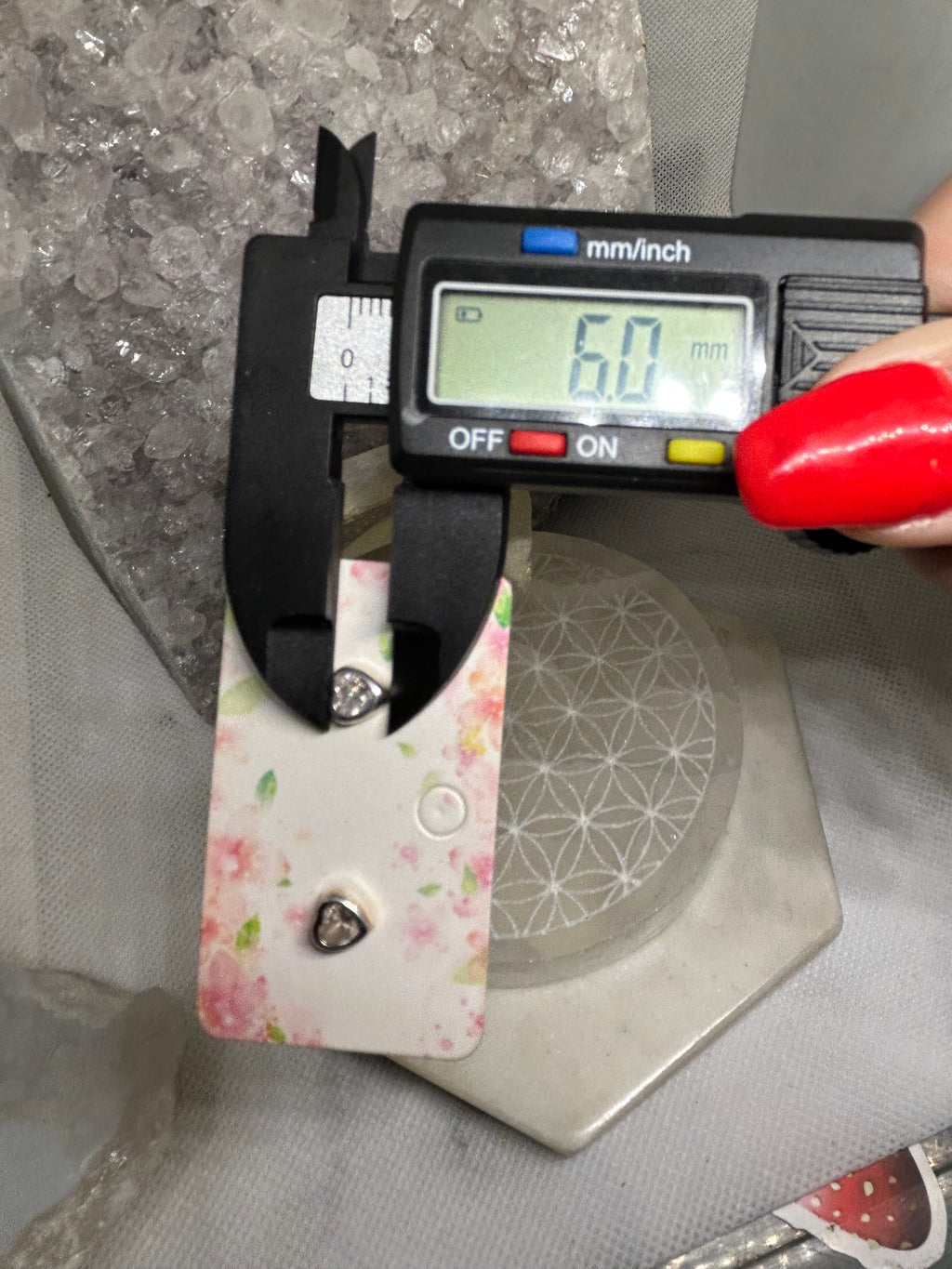 Cubic Zirconia Heart Earrings 925