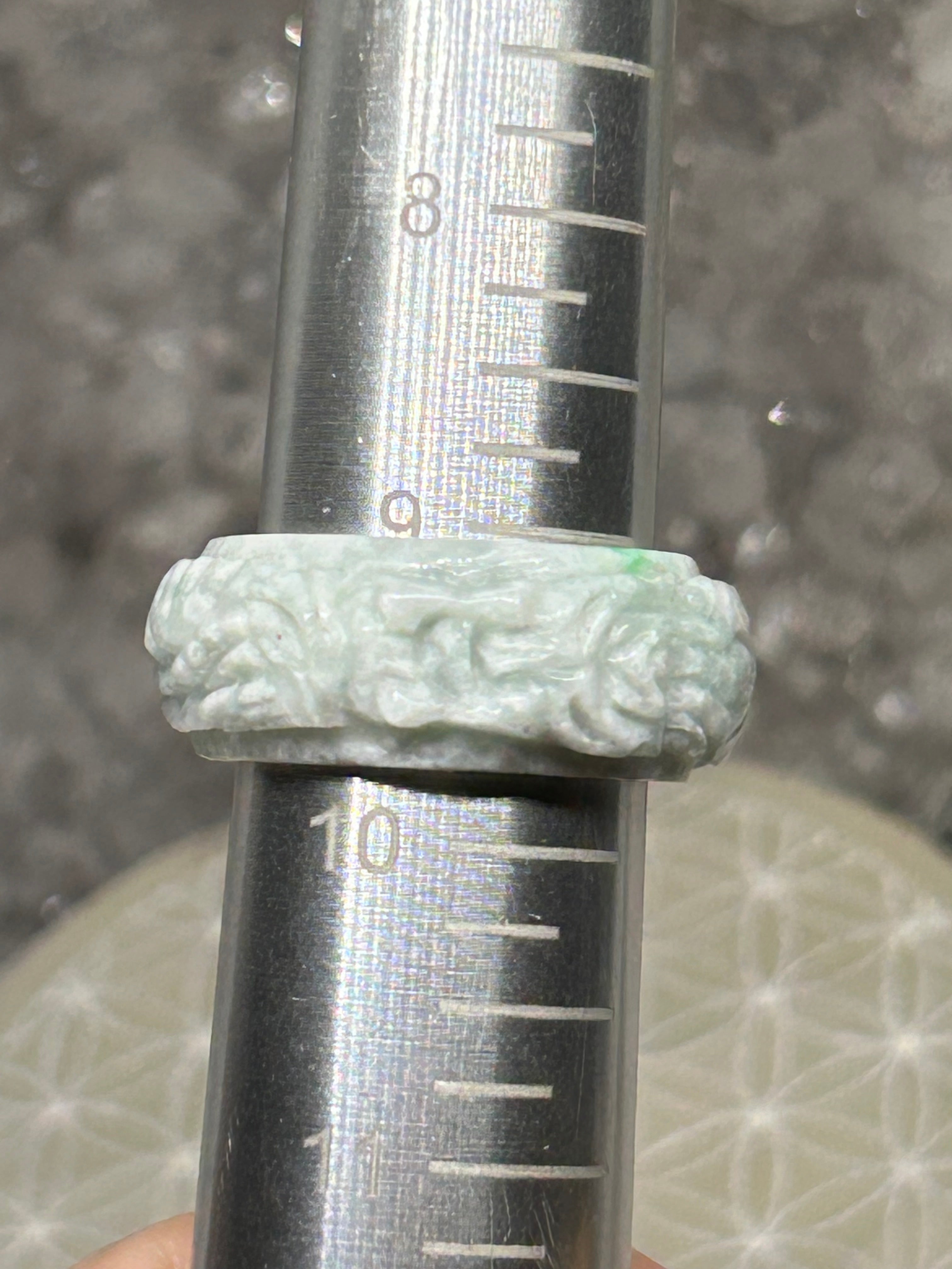 Dragon Carved Jade Ring