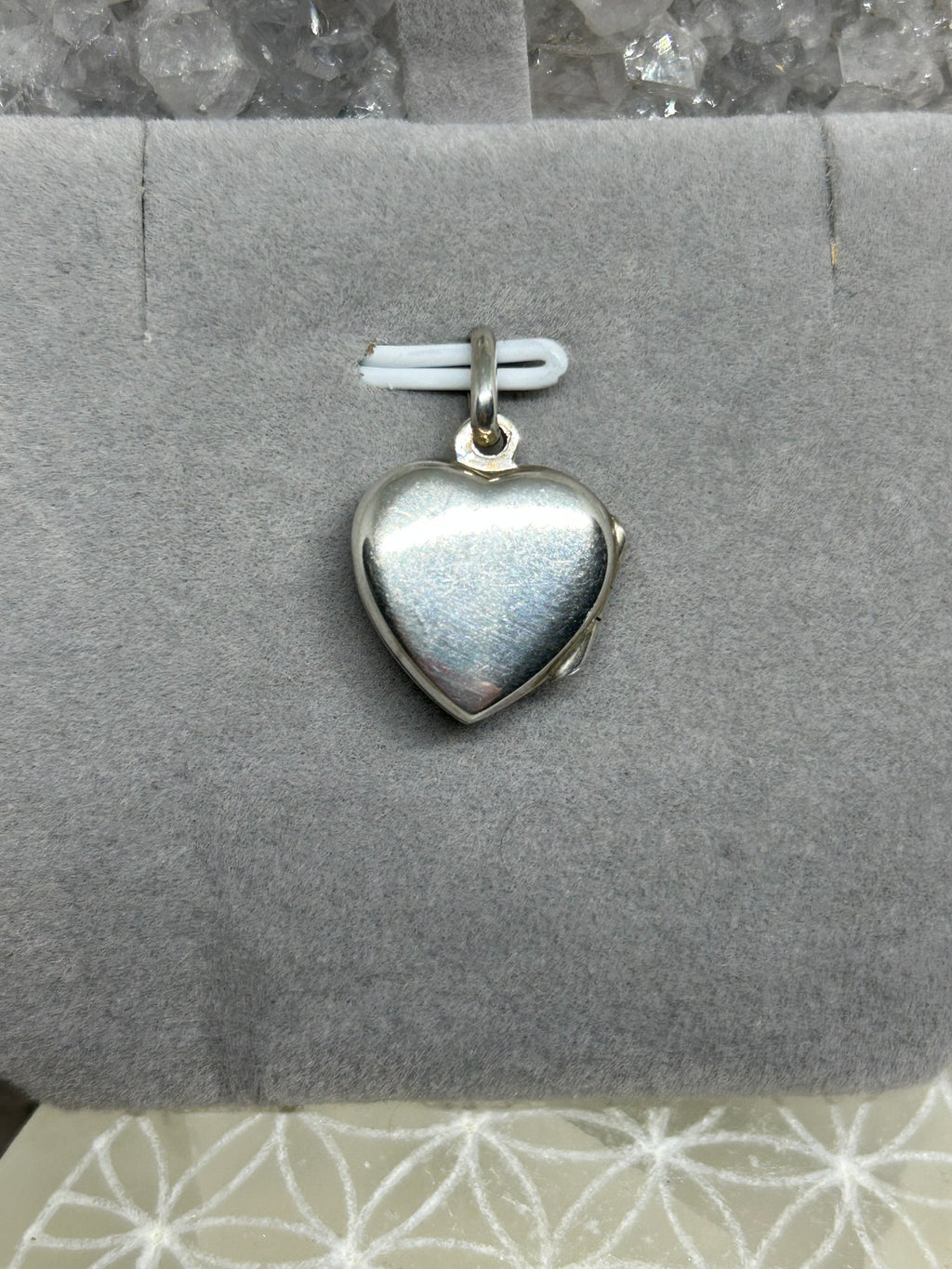 Vintage Black Onyx Heart Locket 925